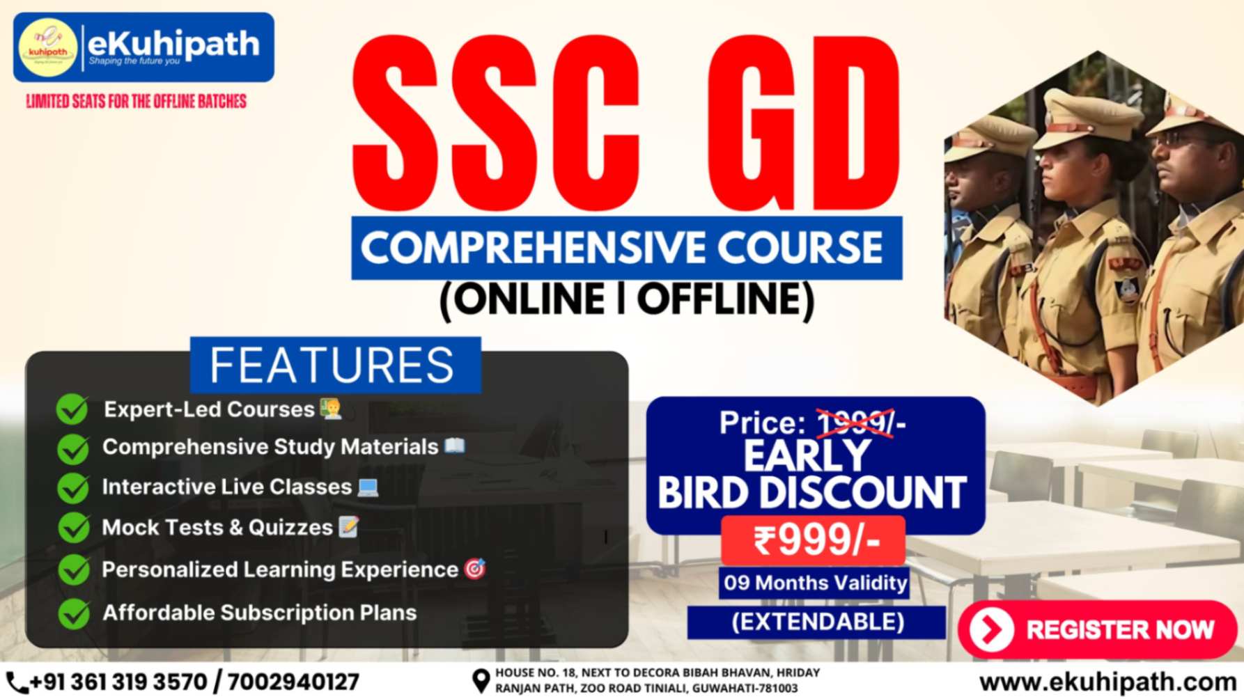 Comprehensive Course on SSC GD